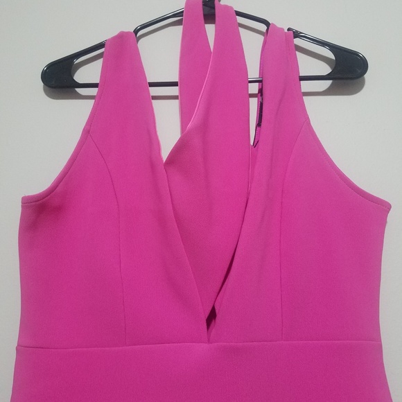 NWT BooHoo Strappy Pink Dress - Picture 2 of 4